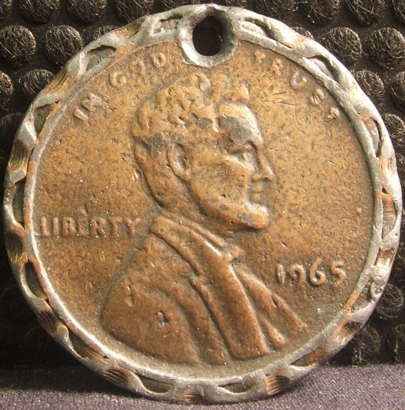 1965 Large Penny Deerfield Beach Bank Token  