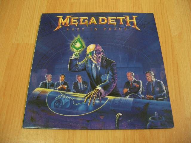 MEGADETH   Rust In Peace, KOREA LP Only Edited 10 Tracks EX  