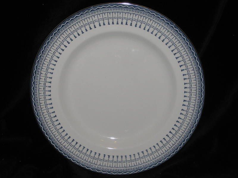 RIDGWAY   VENETIAN   BLUE   DINNER PLATE  