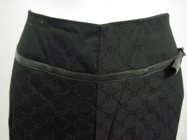 DIABLESS Womens Black Polyester Pants Slacks Size 40 6  