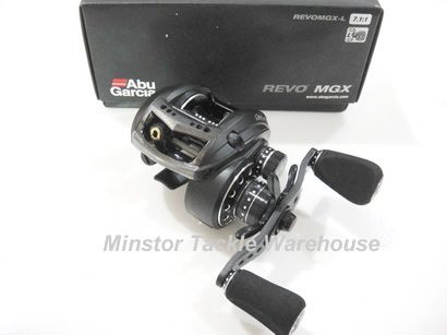 ABU Garcia Revo MGX L (LEFT) Low Profile Baitcasting Reel (NEW MODEL 