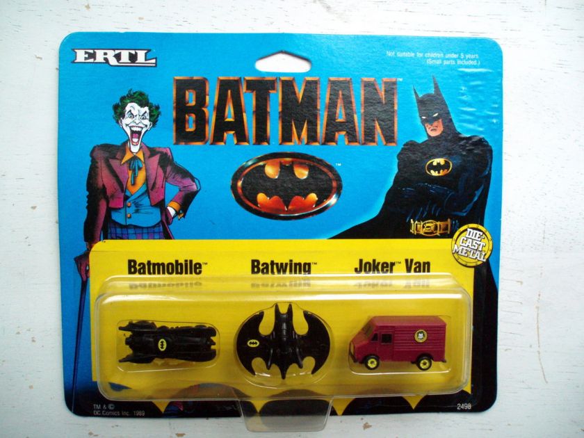 ERTL BATMAN MICRO SET MIP  