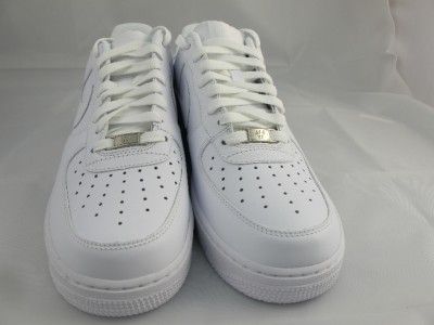 NEW MENS NIKE AIR FORCE 1 LOW 07 315122 111 WHITE  