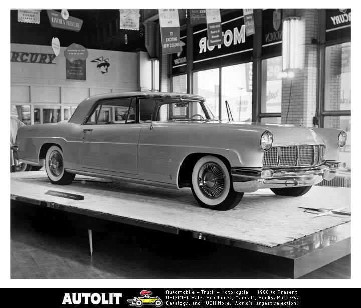 1956 Lincoln Continental Mark II Factory Photo  