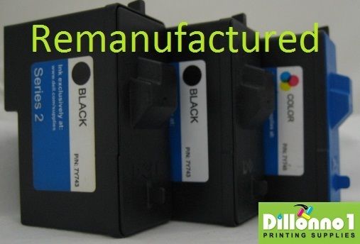 PK Dell 7Y743/7Y745 A940 A960 PRINTER INK BLK/COLOR  