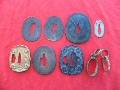 WW2 JAPANESE ARMY & NAVAL SWORD SPARE PARTS  