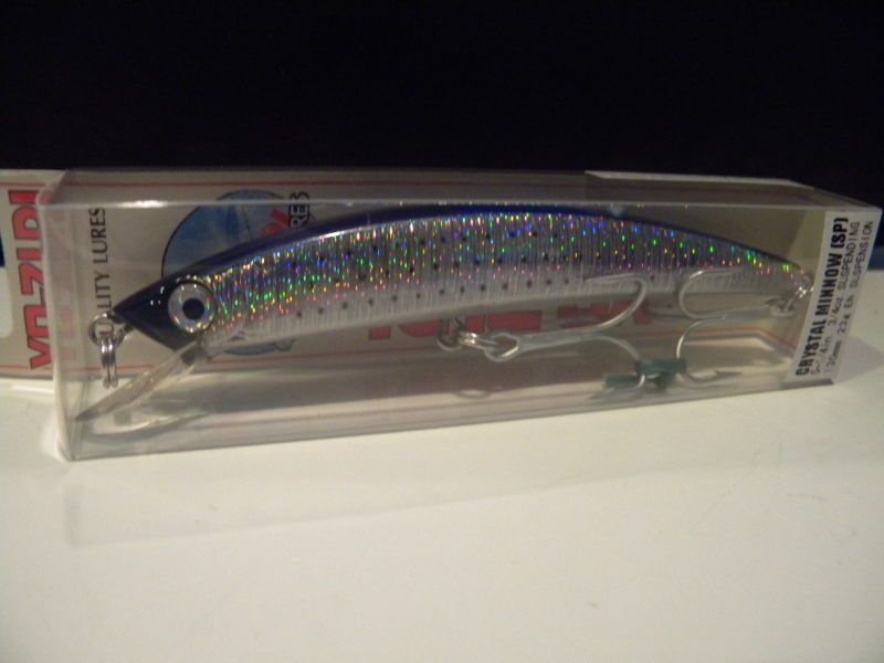 Yo Zuri Crystal Minnow R469 HSHK Suspending LURE 13cm  