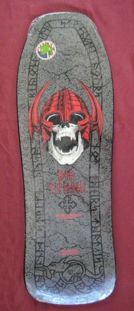   Welinder Nordic Skull Skateboard Limited Edition Sold Out NIS  