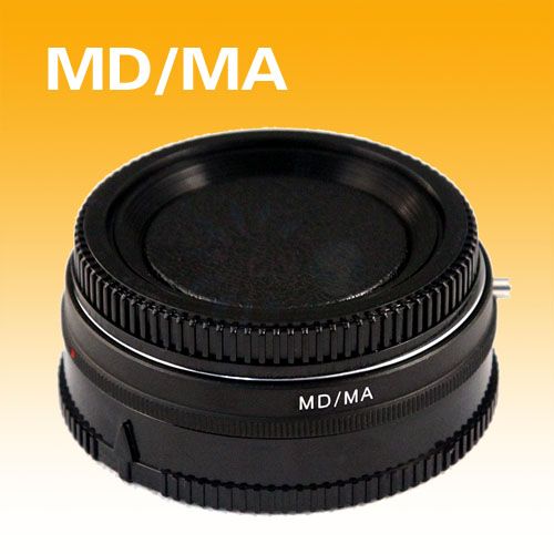 Lens Adapter Minolta MD MC Lens to Minolta MA & Sony Alpha Mount 