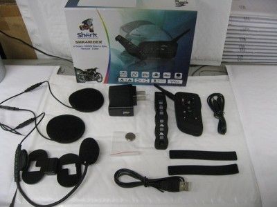   shkrider 4 Riders 1000M Bike to Bike communicator with Remote Talker