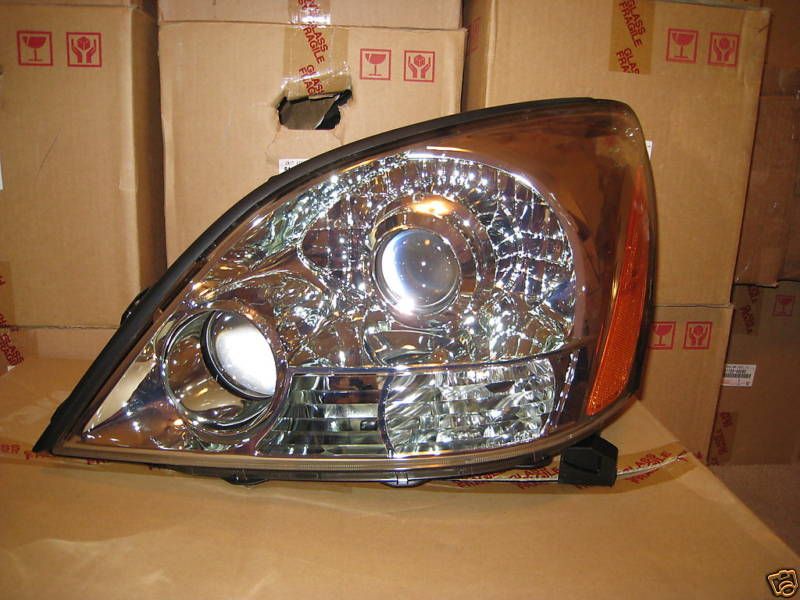 LEXUS GX470 2003 TO 2009 OEM NEW HEADLAMP LENSE  