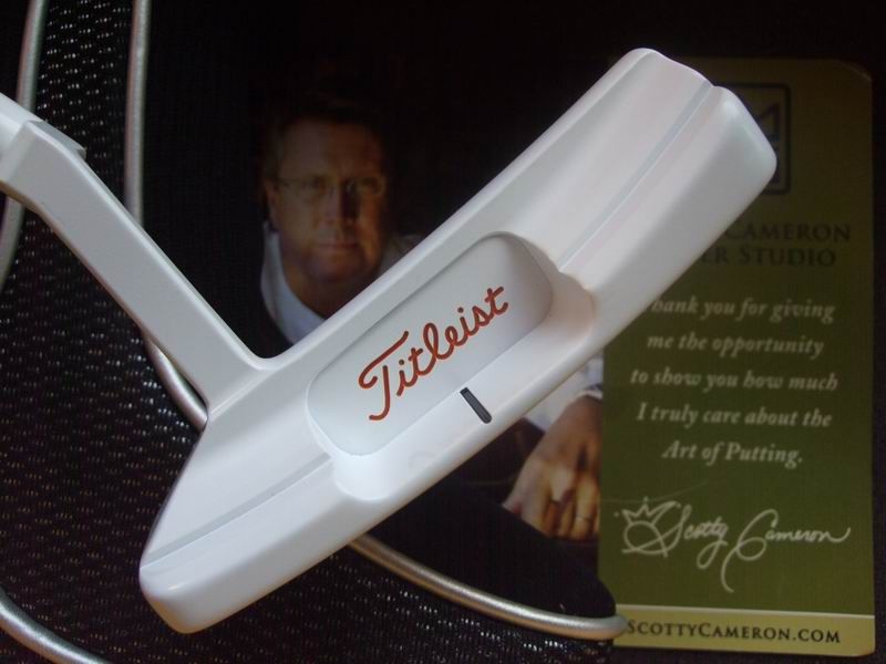 Rare Scotty Cameron California Monterey Ghost White Putter REFINISHED 