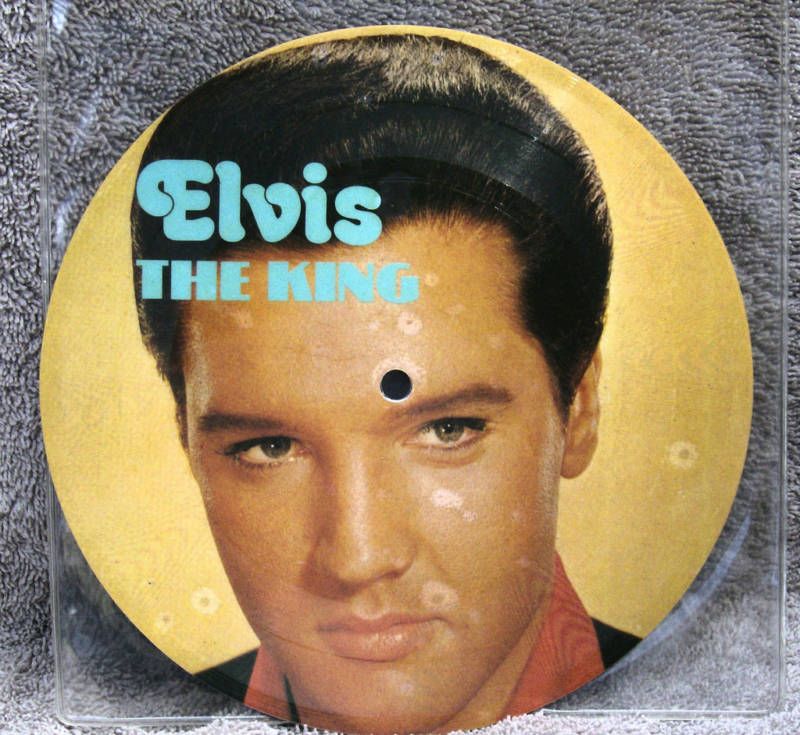 Very Rare Elvis Presley Picture 45 RPM Record Used  