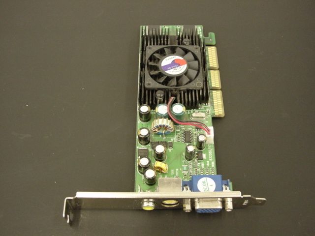 Jaton 3DF FX5200TV AGP Video Card GeForce FX 5200 128MB  