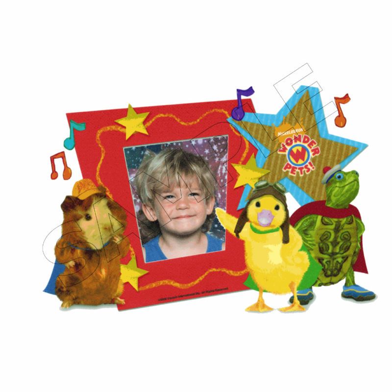 Wonder Pets Photo Frame Edible Cake Topper Image  