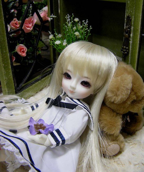 Ke DollLove 1/6 yo sd super dollfie bjd Free face up  