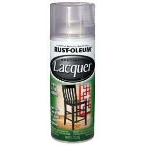 Rust Oleum 1906830 Lacquer Spray, Clear, 11 Ounce  