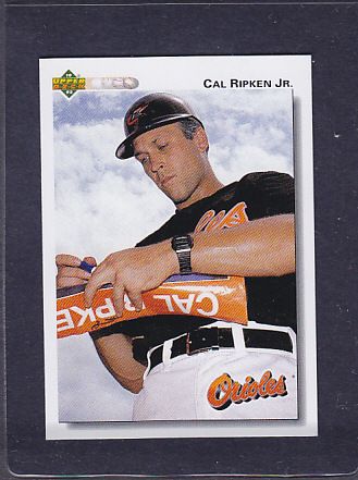 1992 UPPER DECK #165 CAL RIPKEN JR. ORIOLES MINT /02159  