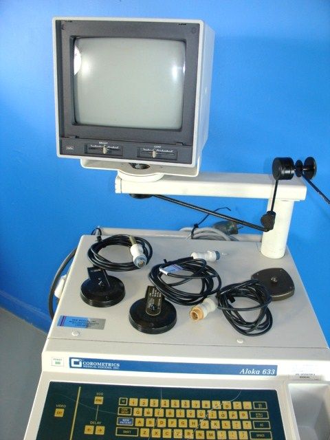 Corometrics Aloka 633 Ultrasound Unit  