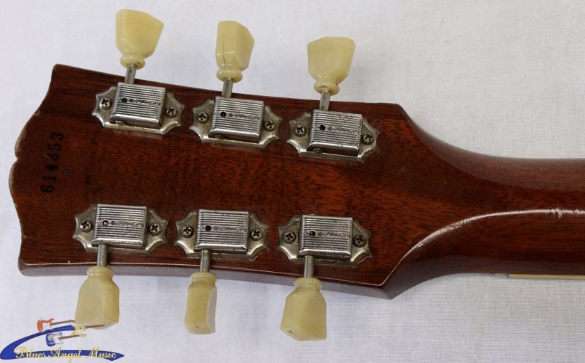 1956 vintage les paul back of headstock