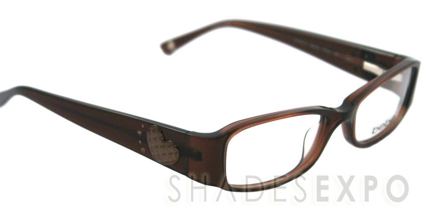 NEW Bebe Eyeglasses BB 5032 BROWN 003/TOPAZ CLOSE UP AUTH  