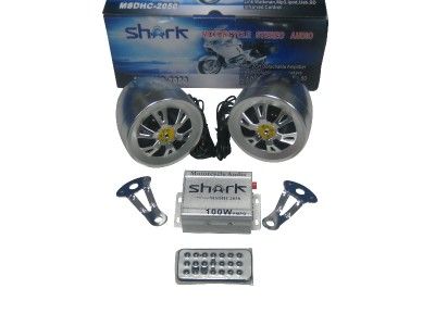 shark sturgis motorcycle audio special system 100w system+Phone and 