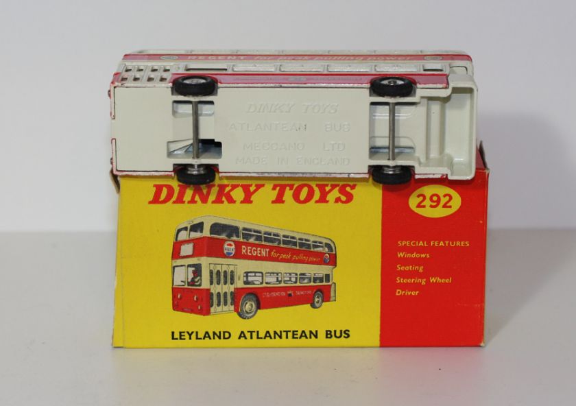 DINKY TOYS 292 ATLANTEAN DOUBLE DECKER BUS REGENT MIB  