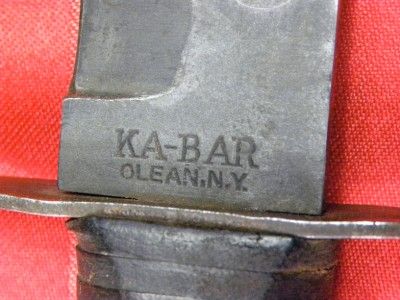 US Early WW2 KA BAR MK2 Fighting Knife Dagger  