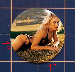 LIMITED EDITION NATALIE GULBIS SWIM SUIT GOLF BALL MARKER  