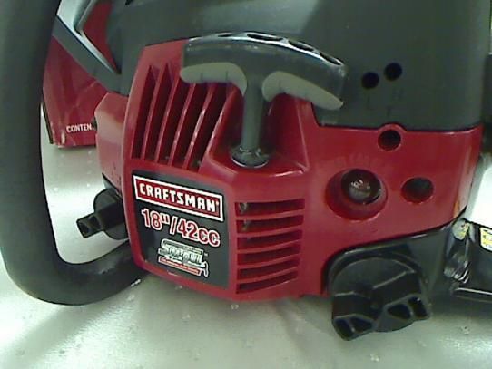 CRAFTSMAN 18IN GAS CHAINSAW 42 CC 35190 GASOLINE CHAIN SAW  