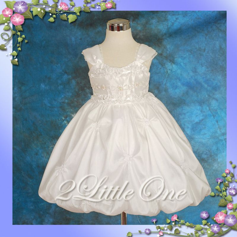 Wedding Flower Girl Pageant Holiday Party Dresses  