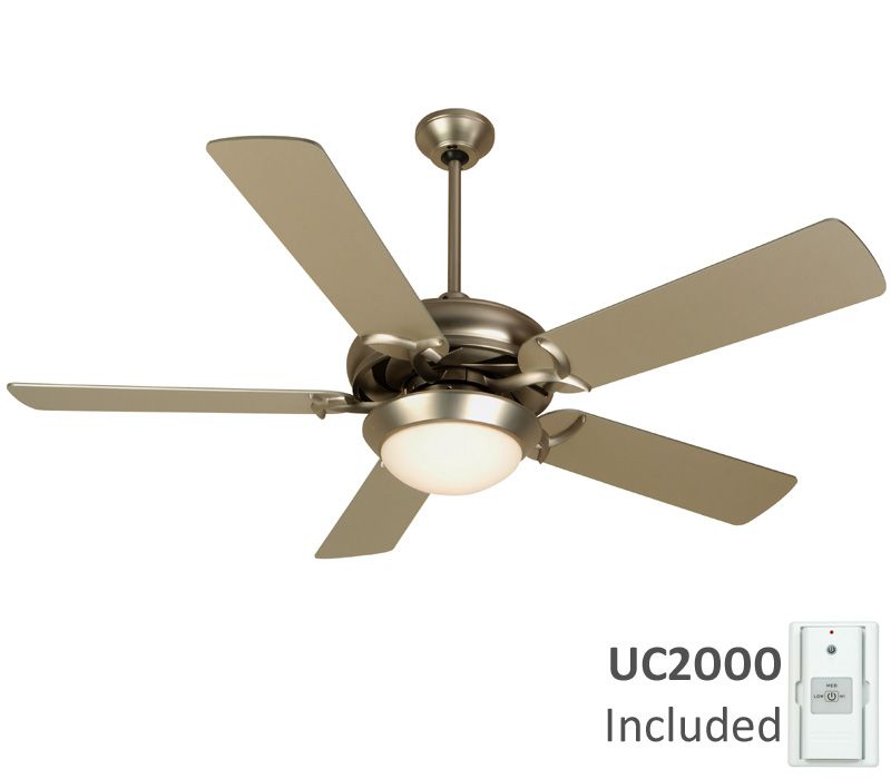 Craftmade 52 Cosmos Brushed Nickel Ceiling Fan  