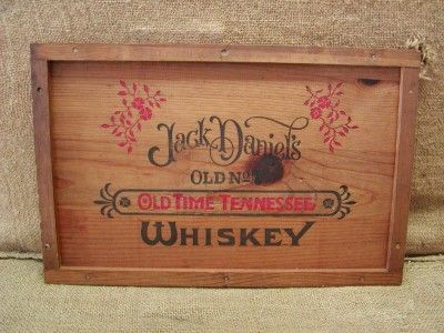   Jack Daniels Whiskey Sign  Antique Old Brewery Distillery 6607  