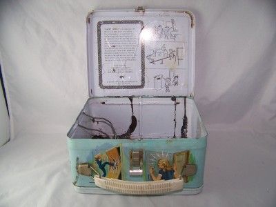 VINTAGE FROM 1978, THE BIONIC WOMAN METAL LUNCH BOX FROM ALADDIN 