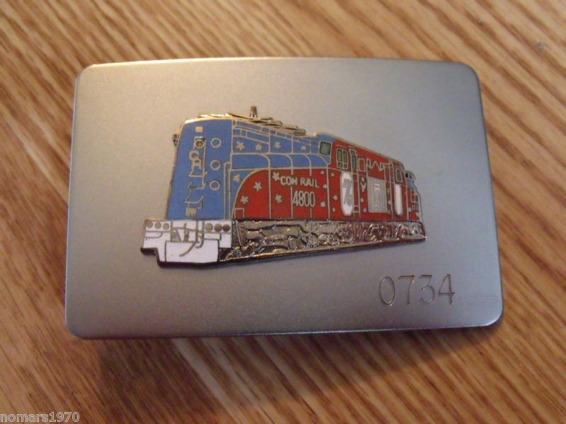 RARE Commemorative Spirit of 76 CONRAIL Belt Buckle  