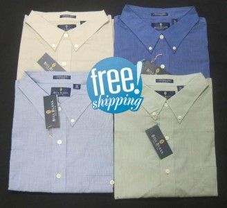 NWT NEW MENS BILL BLASS BUTTON DOWN DRESS SHIRT 3X 3XL  