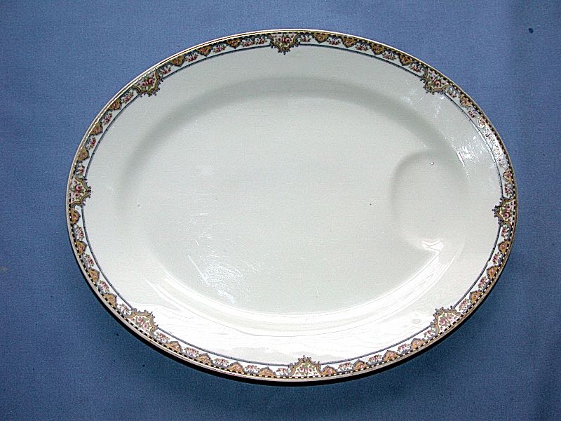 Antique Theodore Haviland Limoges France Oval Platter  