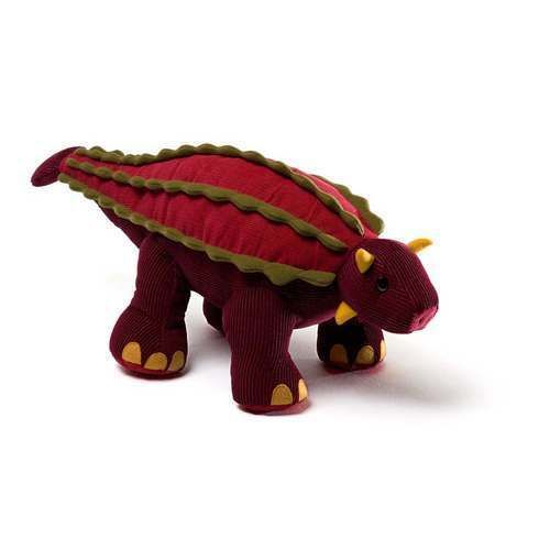 Gund Dinosaurs ADAM ANKYLOSAURUS Corduroy SO CUTE NWT  