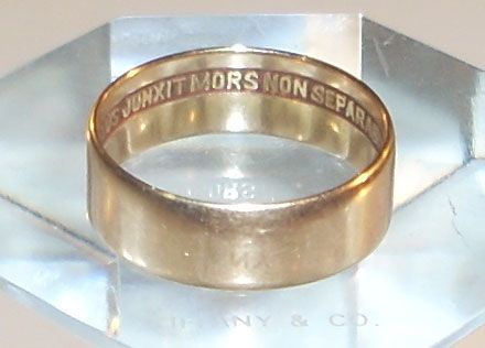 14K Gold Masonic Yod Ring Size 12 6.4 grams  