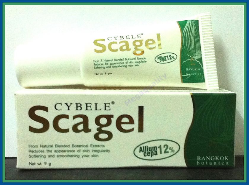   SCAGEL CREAM SOFTEN SMOOTHEN REDUCE SCAR ANCE BURN KELOID 9 g.  