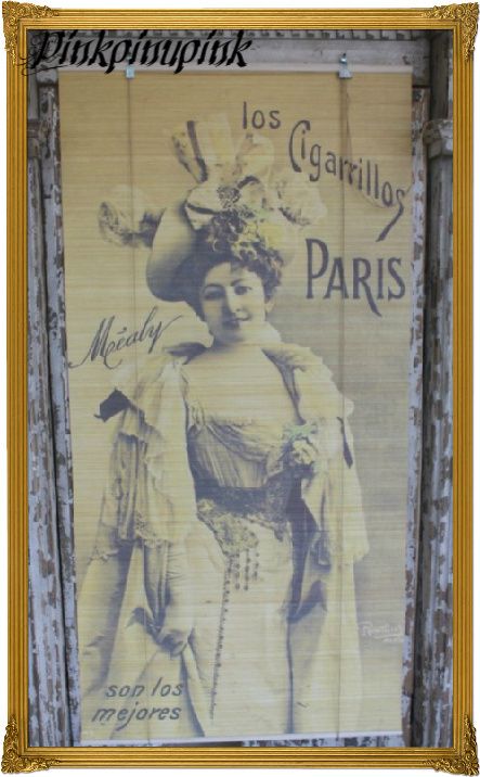 Tattoo Vintage Victorian Shade Window Gypsy Showgirl Steampunk Art 