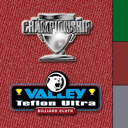 Championship Valley Teflon 7 Pool Table Cloth Felt  