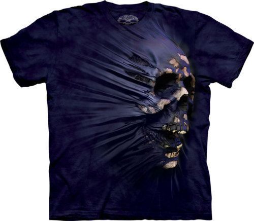 New SIDE BREAKTHROUGH SKULL GOTHIC T SHIRT  