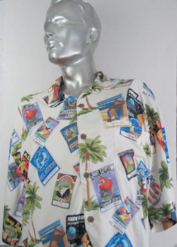 JIMMY BUFFETT HAWAIIAN TOUR SHIRT MADE FOR CREW ONLY  