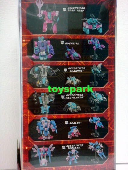 TRANSFORMERS G1 SEACONS PIRANACON Commemorative Reissue  