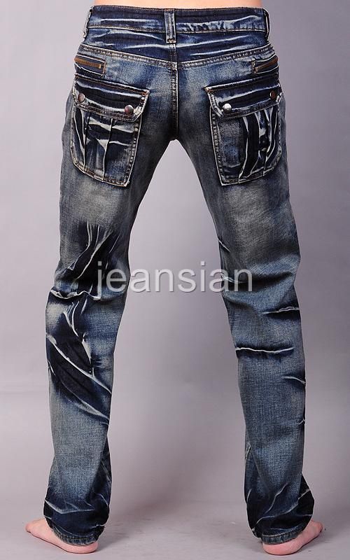 3mu Designer Mens Jeans Pants 29 30 32 33 34 35 36 38  