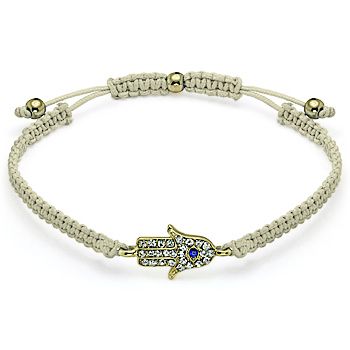 Worn as a charm, this bracelet is believed to ward off bad luck 