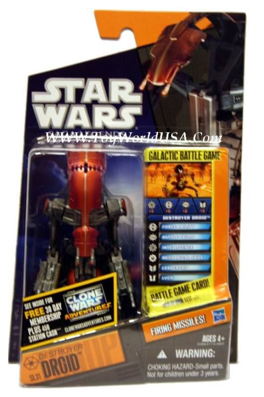 2011 Star Wars Saga Legends SL31 Destroyer Droid  