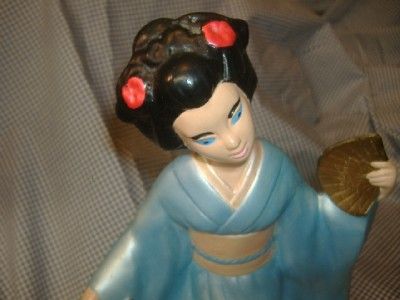 CERAMIC Mallory Studios JAPANESE GEISHA GIRLS FIGURES  