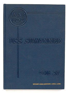 USS SUWANNEE CVE 27 WW II CRUISE BOOK 1939 1945  